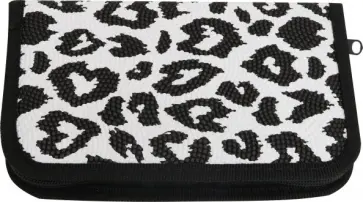 Пенал 1 отделение "БЕЛЫЙ ЛЕОПАРД" (ПН-3581) обложка книги