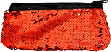 Пенал-косметичка "ЧЕШУЯ КРАСНАЯ" с пайетками (ПН-3478) обложка книги