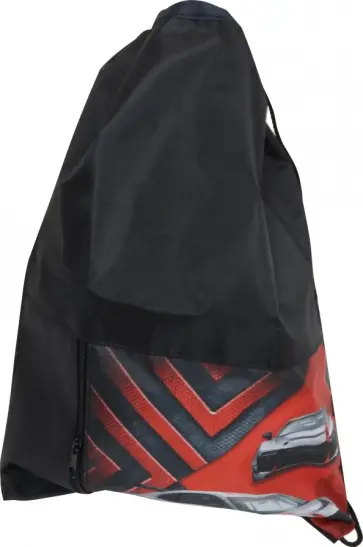 Мешок для обуви с карманом "СЕРОЕ С КРАСНЫМ АВТО" (МО-2353) обложка книги