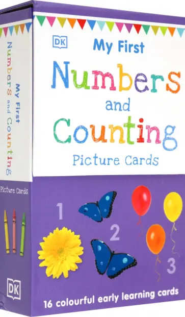 Jane Yorke - My First Numbers and Counting. 16 learning cards обложка книги