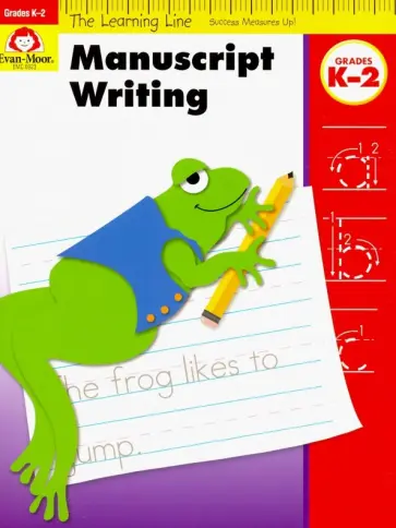 The Learning Line Workbook. Manuscript Writing, Grades K-2 обложка книги