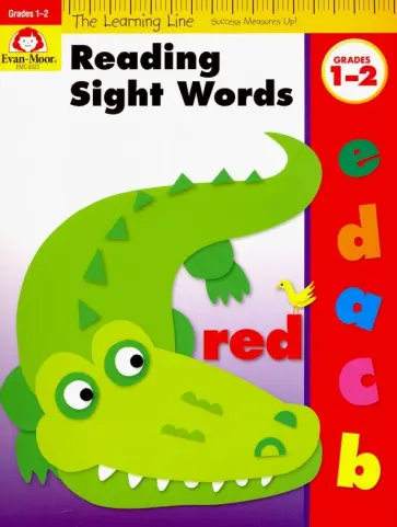 The Learning Line Workbook. Reading Sight Words, Grades 1-2 обложка книги
