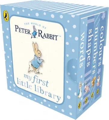Beatrix Potter - Peter Rabbit. My First Little Library (4 books) обложка книги