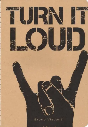 Тетрадь 40 листов "TURN IT LOUD" (7-40-001/15) обложка книги
