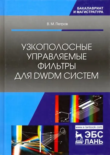 Виктор Петров - Узкополосные управляемые фильтры для DWDM систем. Учебное пособие обложка книги