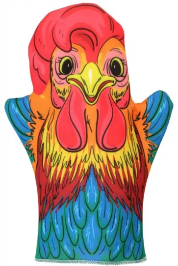 Кукла-перчатка "Петух" (03675) обложка книги