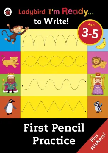 Ellen Philpott - I'm Ready to Write: First Pencil Practice - Sticker обложка книги