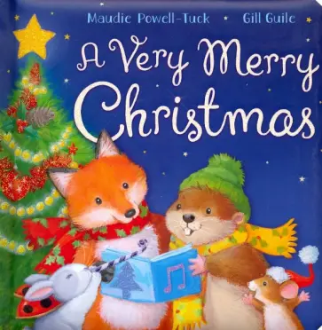 Maudie Powell-Tuck - A Very Merry Christmas (board book) обложка книги