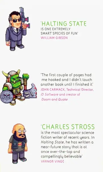 Charles Stross - Halting State Charles Stross - Halting State обложка книги