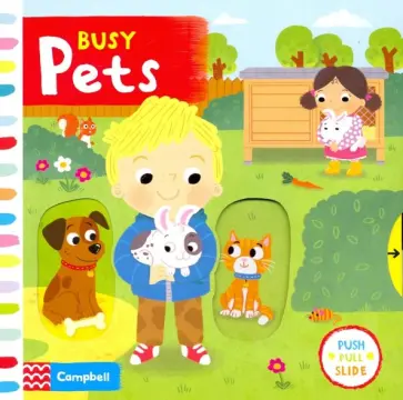 Busy Pets (board book) обложка книги
