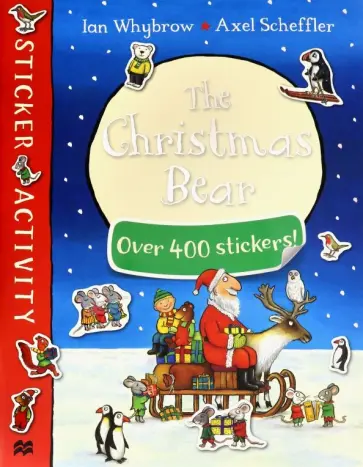 Ian Whybrow - Christmas Bear Sticker Book обложка книги