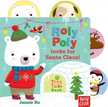 Roly Poly Looks for Santa Claus! обложка книги