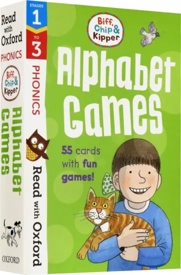 Biff, Chip and Kipper Alphabet Games. Stages 1-3 обложка книги