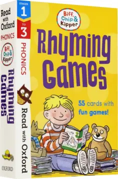 Biff, Chip and Kipper Rhyming Games. Stages 1-3 обложка книги
