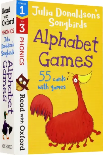 Clare Kirtley - Julia Donaldson's Songbirds Alphabet Games. Stages 1-3 обложка книги