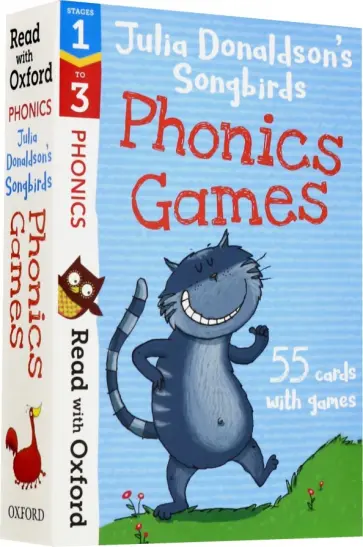 Clare Kirtley - Julia Donaldson's Songbirds Phonics Games. Stages 1-3 обложка книги