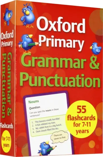 Jenny Roberts - Oxford Primary Grammar & Punctuation Flashcards for 7-11 Years обложка книги