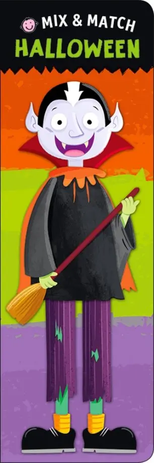 Mix and Match: Halloween (board book) обложка книги