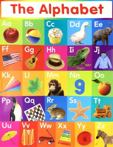 Alphabet chart обложка книги
