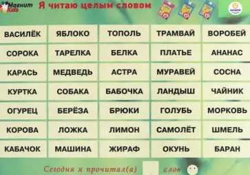 Николай Бураков - Магнитные игры. Я читаю целым словом Николай Бураков - Магнитные игры. Я читаю целым словом обложка книги