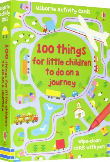 100 Things for Little Children to Do on a Journey обложка книги