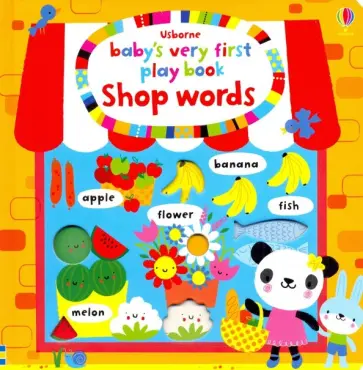 Baby's Very First Play Book: Shop Words (board book) обложка книги