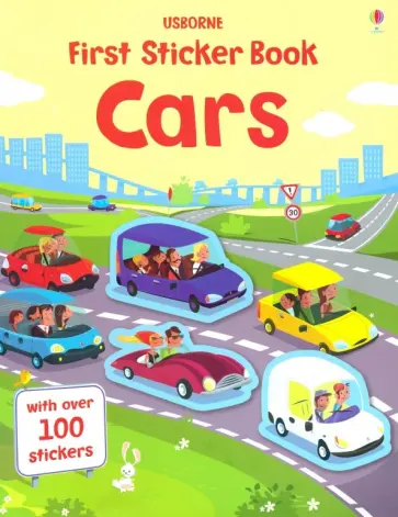 Simon Tudhope - First Sticker Book: Cars обложка книги