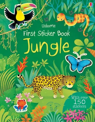 First Sticker Book. Jungle обложка книги