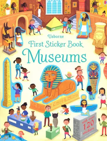 Holly Bathie - First Sticker Book: Museums обложка книги