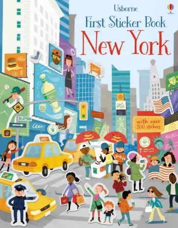 James Maclaine - First Sticker Book. New York James Maclaine - First Sticker Book. New York обложка книги