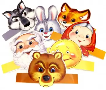 Комплект масок-ободков "Колобок" (КМА-12743) обложка книги