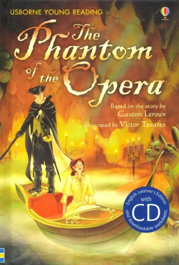 Gaston Leroux - The Phantom of the Opera (+CD) обложка книги