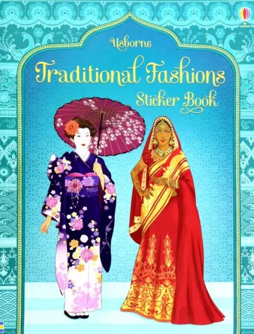 Emily Bone - Traditional Fashions Sticker Book обложка книги