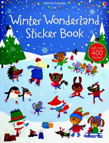 Fiona Watt - Winter Wonderland Sticker Book обложка книги