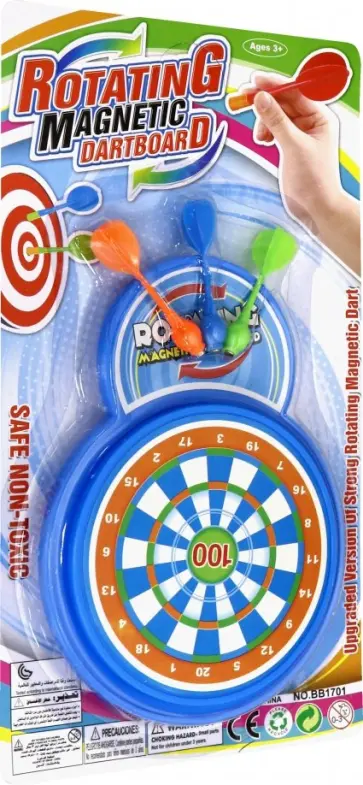 Дартс с дротиками на магнитах (3738) обложка книги