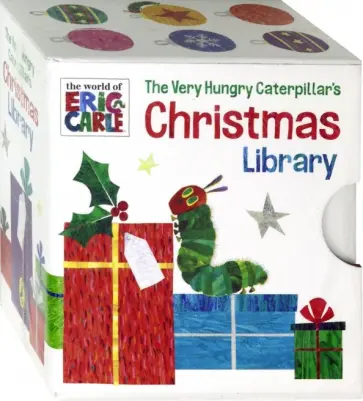 Eric Carle - Very Hungry Caterpill. Christmas Library (4 books) обложка книги