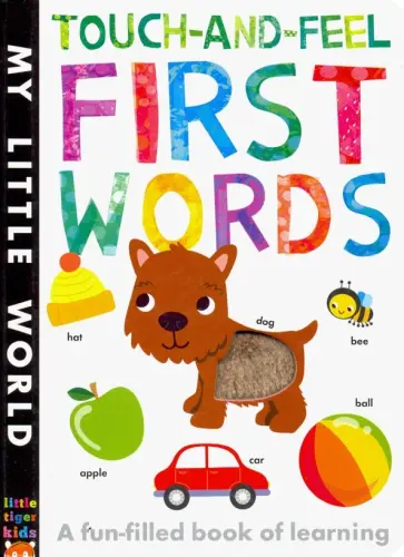 Libby Walden - Touch-and-feel First Words (board book) обложка книги