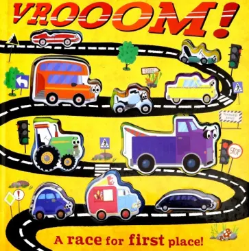Jonathan Litton - Vrooom!: A race for first place!  (HB) обложка книги