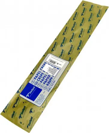 Бумага гофрированная, коричневый (SA-12403) обложка книги