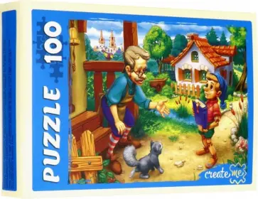 Puzzle-100 "Лучшие зарубежные сказки" (16) (П100-5966) обложка книги