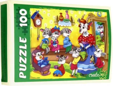 Puzzle-100 "Поучительные сказки" (в ассортименте) (П100-5968) обложка книги