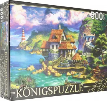 Puzzle-500 "Дом у моря" (ХК500-6315) обложка книги