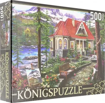 Puzzle-500 "Домик в горах" (ХК500-6317) обложка книги