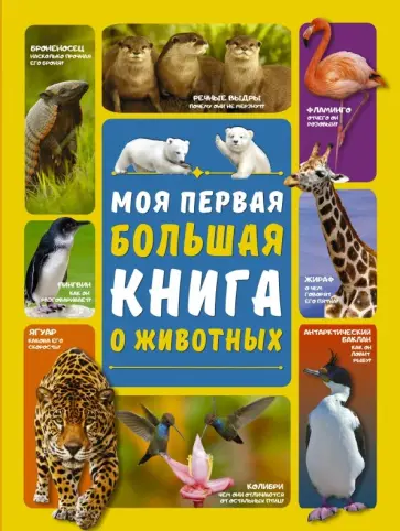 Ермакович, Вайткене - Моя первая большая книга о животных Ермакович, Вайткене - Моя первая большая книга о животных обложка книги