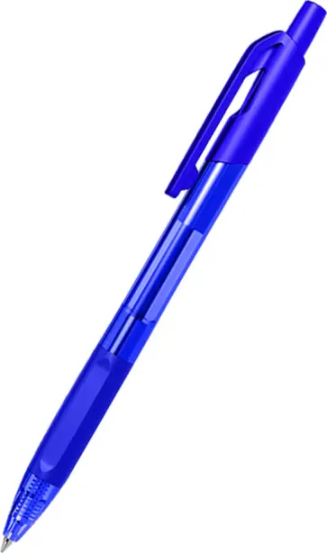 Ручка шариковая автоматическая X-tream, синяя обложка книги