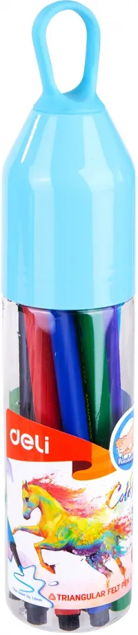 Фломастеры "ColoRun" (12 цветов) (EC10506) Фломастеры "ColoRun" (12 цветов) (EC10506) обложка книги