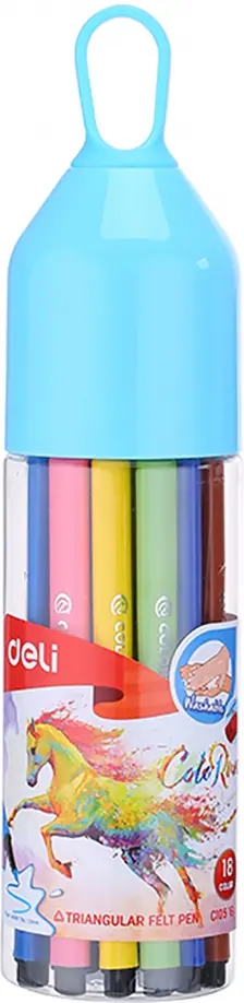 Фломастеры "ColoRun" (18 цветов) (EC10516) обложка книги