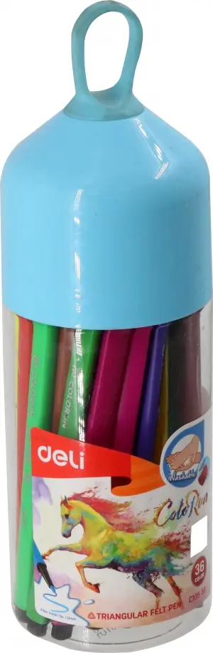 Фломастеры ColoRun, 36 цветов обложка книги