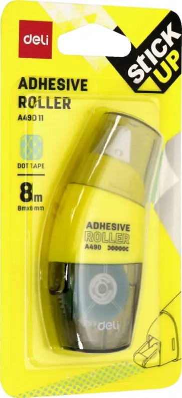 Клеящий роллер (6 мм x 8 м, прозрачный) (EA49011) обложка книги