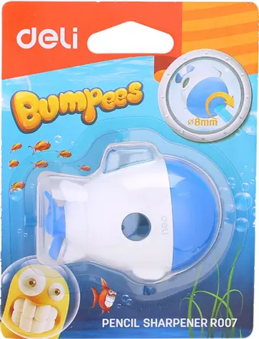 Точилка "Bumpees" (1 отверстие, в ассортименте) (ER00701) обложка книги
